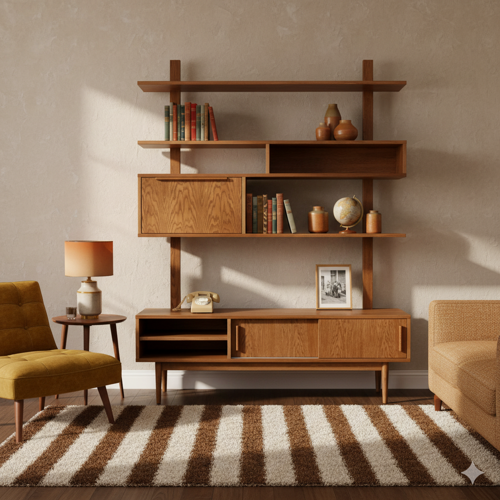 Vinyl record shelf – a combination of collecting passion and design