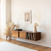 Wall-mounted sideboard LOTV VINYL SLIDE