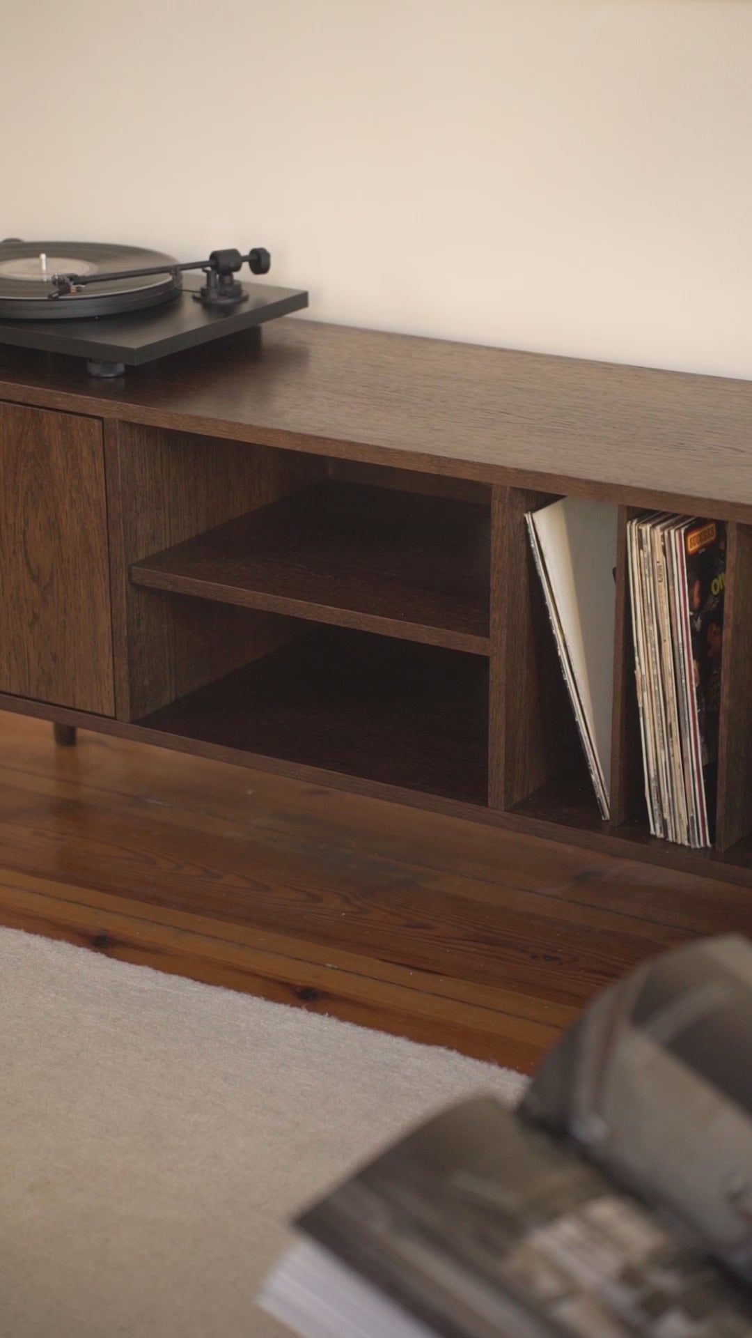 Load video: LOTV VINYL TV Sideboard