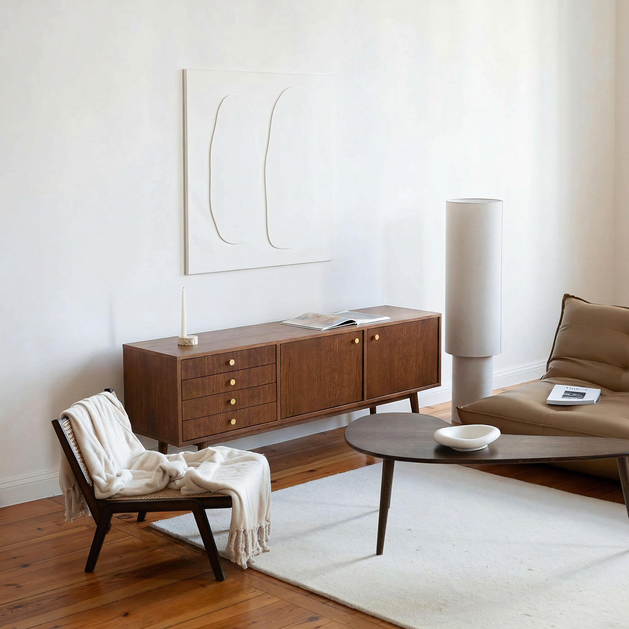 Komoda CLASSY BROWN Z GAŁKAMI